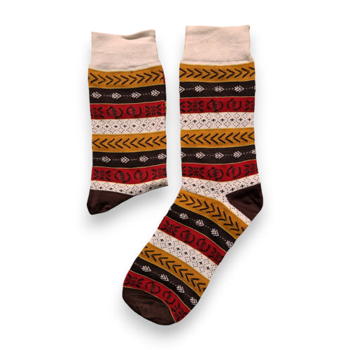 Afrikaanse sokken / Afro socks set NKEM met tasje - Set van 5