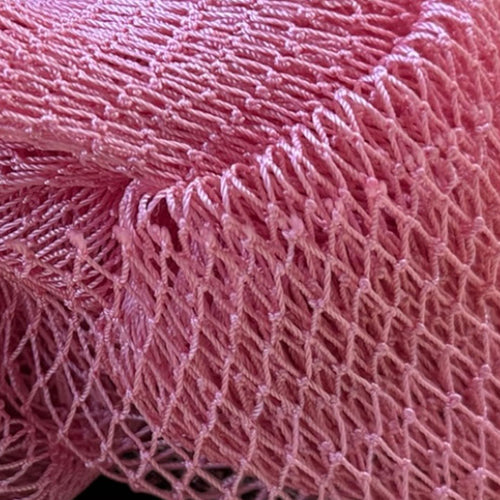 Afrikaanse spons / net sponge - traditionele SAPO spons / scrub spons - Pastelroze