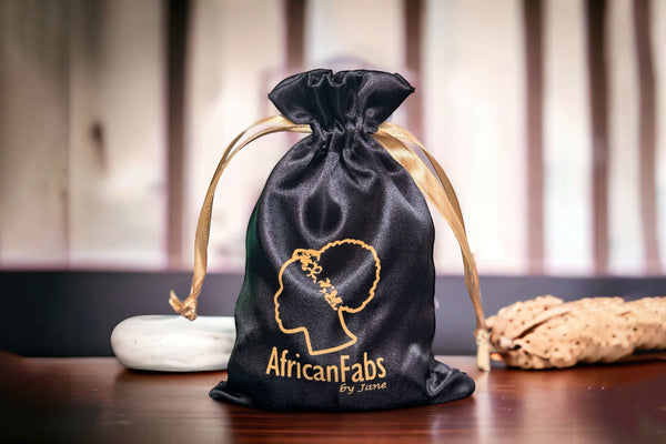 Waist Beads / Afrikaanse Heupketting - Dola -  Blauw mix (Traditioneel niet-elastisch koord)