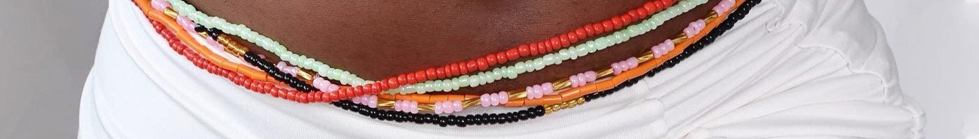 Waist beads - Traditioneel koord (Niet-elastisch)