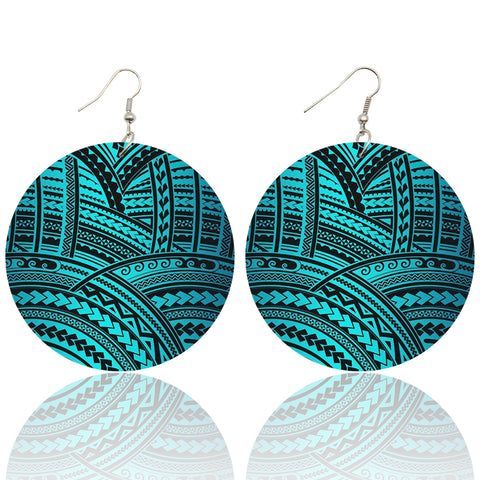African earrings | Ancient turquoise kleur