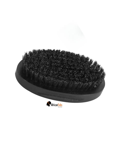 Wave Brush - Soft-Medium 360 Wave brush voor kapsel durag cap - Zwart - Unisex