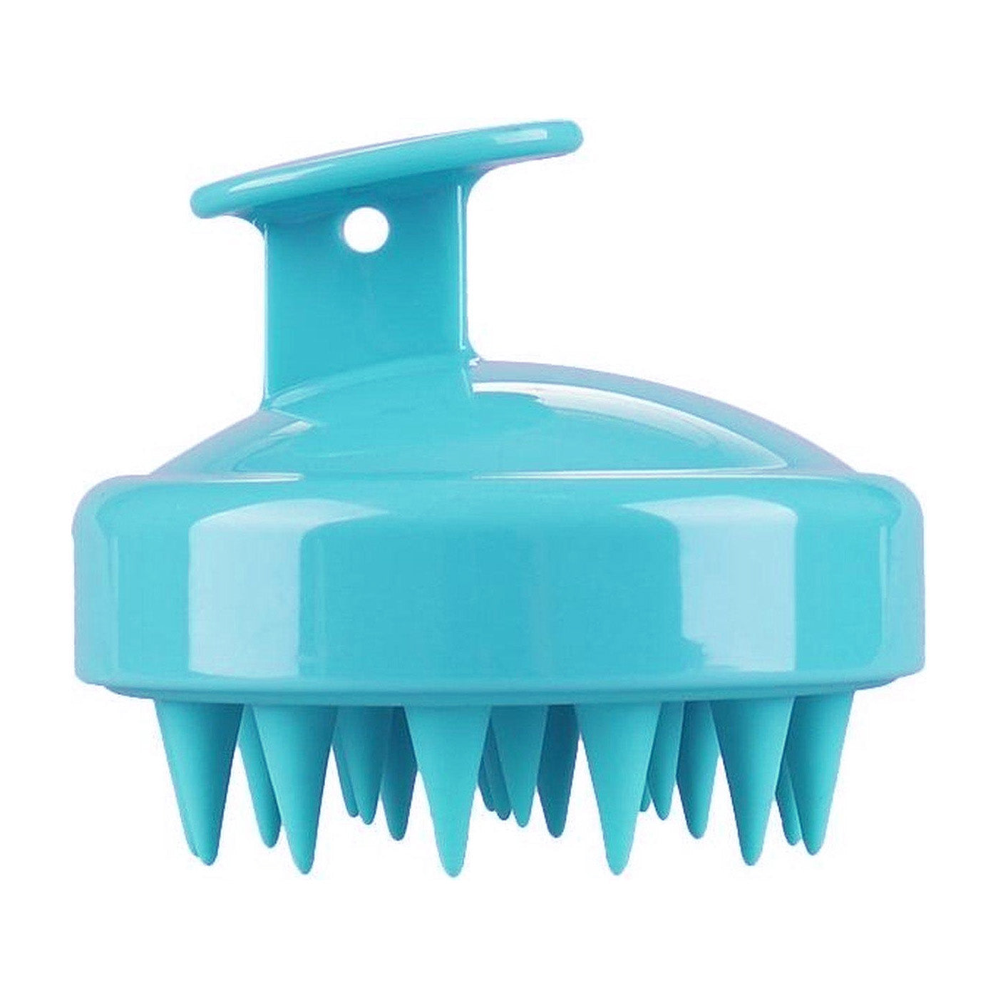 Hoofdhuidmassager - siliconen haarborstel - hoofdhuidborstel - massageborstel - hoofdmassager - Lichtblauw