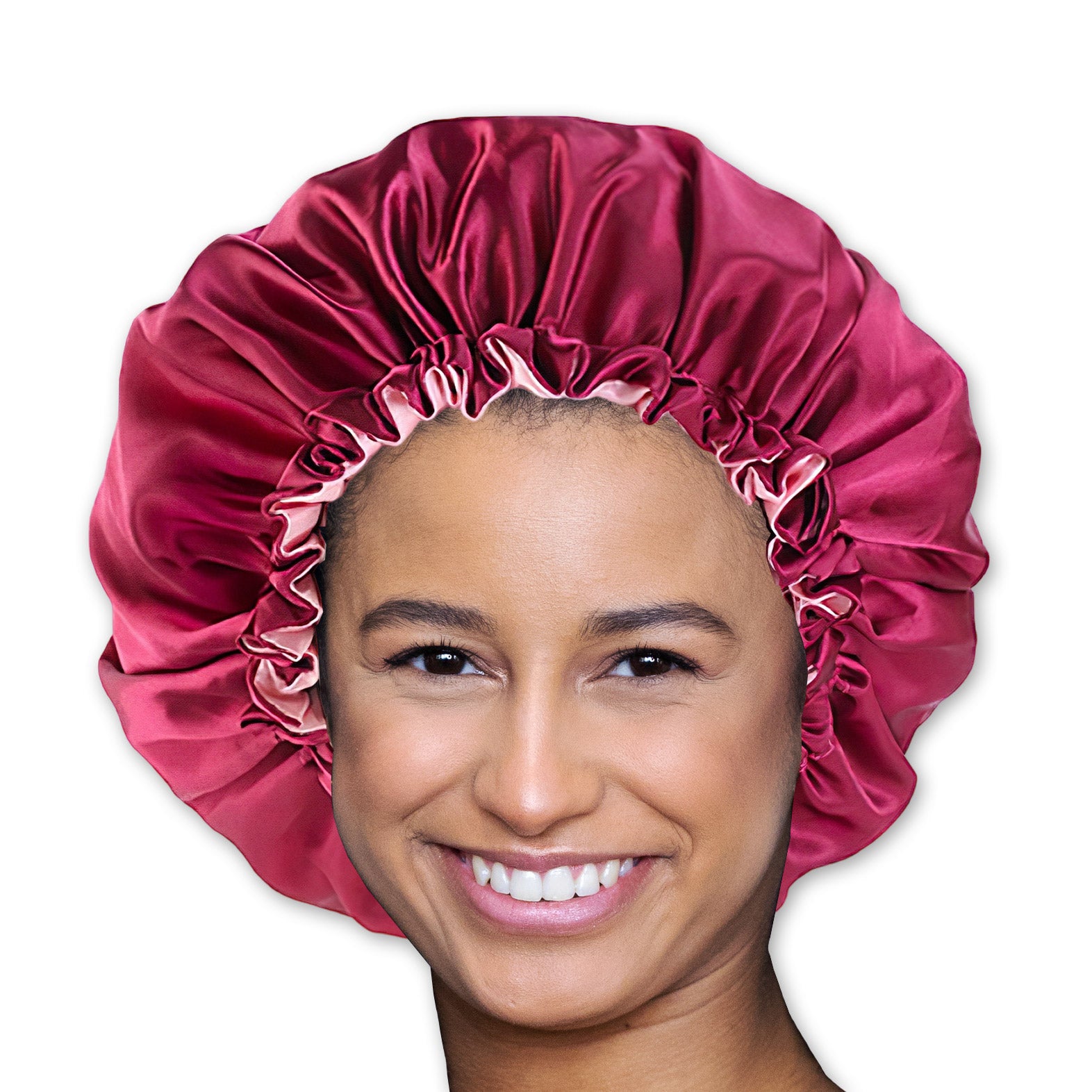 Fefod Satijnen bonnet, 2 stuks zachte zijden bonnet haar wrap om te Fefod Satijnen bonnet, 2 stuks zachte zijden bonnet haar wrap om te