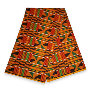 Afrikaanse Kente stof / kente print stof KT-3092 - 100% katoen