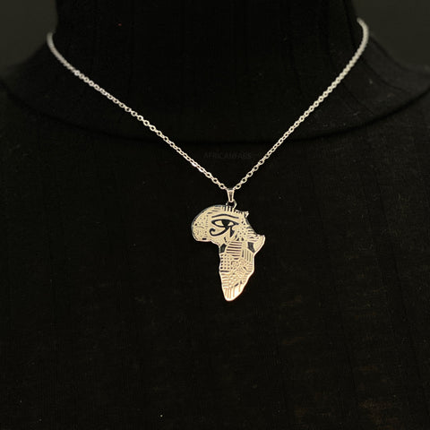 Gouden Landkaart Centraal Afrika ketting hanger op voorraad - mooye Gouden Landkaart Centraal Afrika ketting hanger op voorraad - mooye