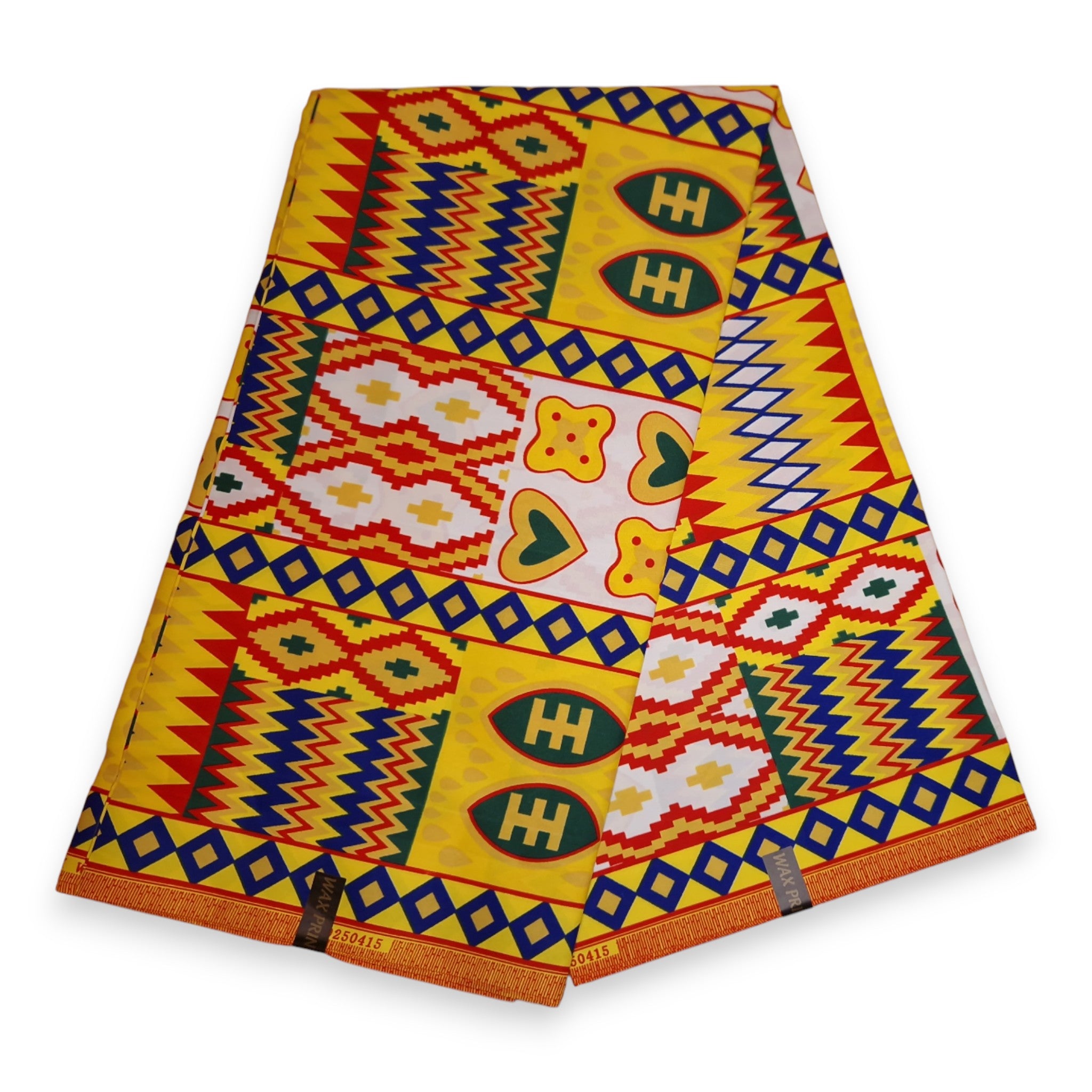 Afrikaanse stof - Rood PO-5063 - Polycotton