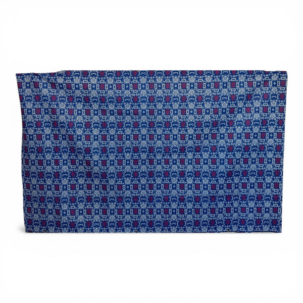 Sarong / pareo / pangi katoen - Strandkleding wikkelrok / omslagdoek / baby wrap - Blauwe Bogolan iconen