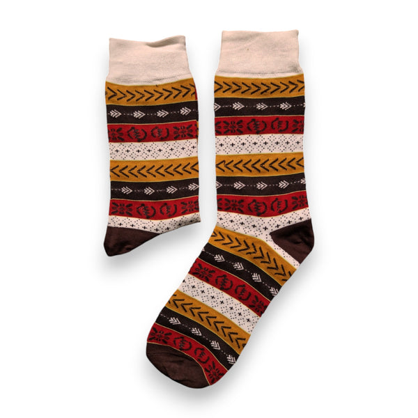 Afrikaanse sokken / Afro socks set NKEM met tasje - Set van 5 