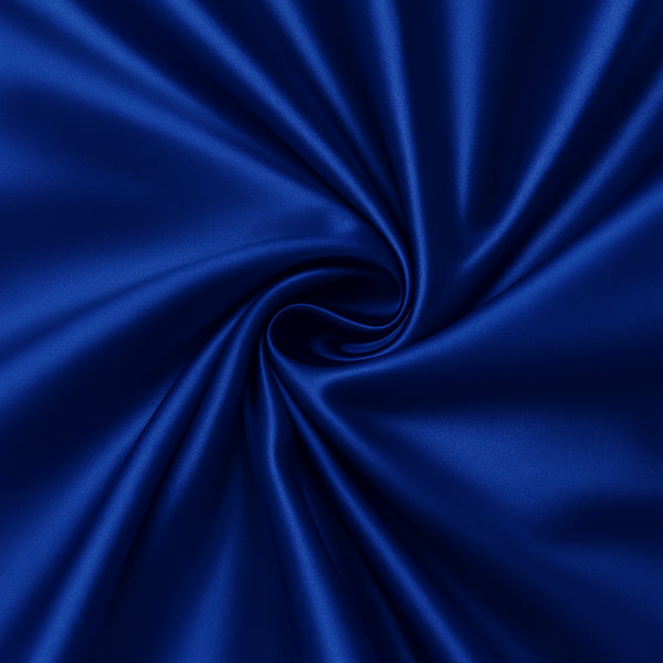 Satijnen kussensloop Donkerblauw 60 x 70 cm hoofdkussen formaat - Satin pillow case / Zijdezachte kussensloop van satijn