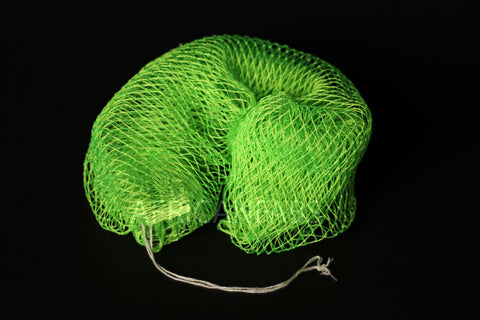 Afrikaanse spons / net sponge - traditionele SAPO spons / scrub spons - Compacte maat - Groen