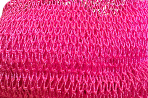 Afrikaanse spons / net sponge - traditionele SAPO spons / scrub spons - Roze