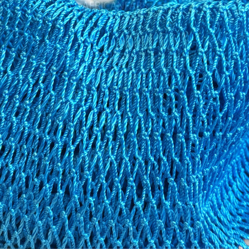 Afrikaanse spons / net sponge - traditionele SAPO spons / scrub spons - Licht blauw