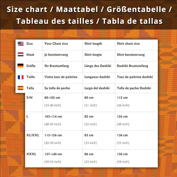 Marineblauw Geel Paisley Dashiki Shirt / Dashiki Jurk - Afrikaans shirt - Unisex