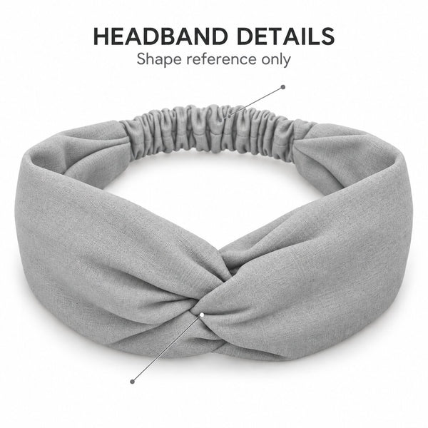 Haarband / Hoofdband in Afrikaanse print - Volwassenen - Zwart / rood