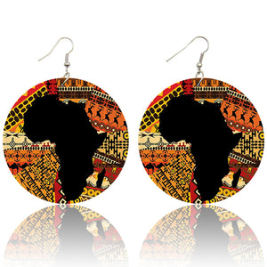 African Continent in style - Afrikaanse oorbellen