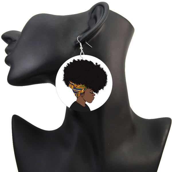 Afrowrap - Afrikaanse oorbellen