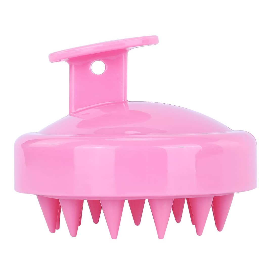 Hoofdhuidmassager - siliconen haarborstel - hoofdhuidborstel - massageborstel - hoofdmassager - Roze
