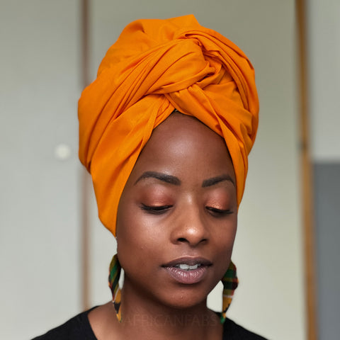 Oranje-Gele hoofddoek / headwrap