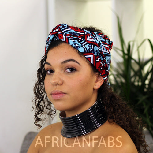 Afrikaanse stijl Choker / Zwart Hoge halsketting